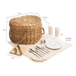 Picnic Time Heart Picnic Basket - Thumbnail 8 of 9