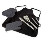 Picnic Time BBQ Apron Tote Pro Grill Set - Thumbnail 1 of 3