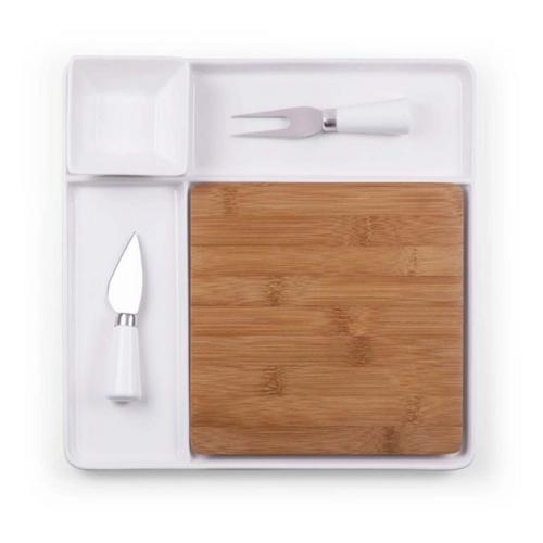 Picnic Time Peninsula Cutting Board & Serving Tray - Primary Image