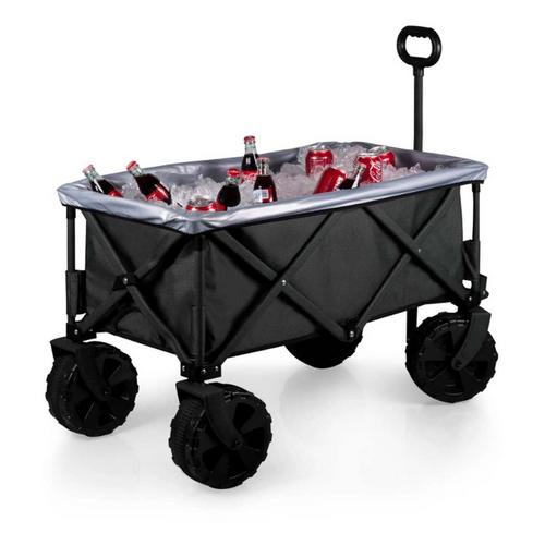 Picnic Time Elite All-Terrain Portable Utility Wagon & Table & Liner - Primary Image