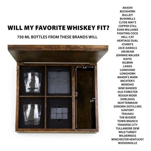 Picnic Time Whiskey Box Gift Set - Primary Image