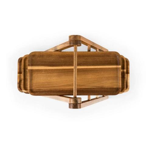 Picnic Time Collapsible 3 Tiered Serving Station - Primary Image