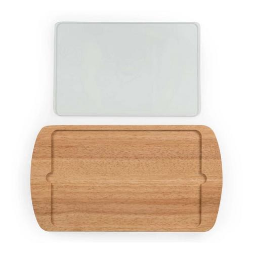 Picnic Time Billboard Glass Top Serving Tray - Primary Image