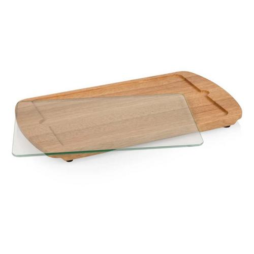 Picnic Time Billboard Glass Top Serving Tray - Primary Image