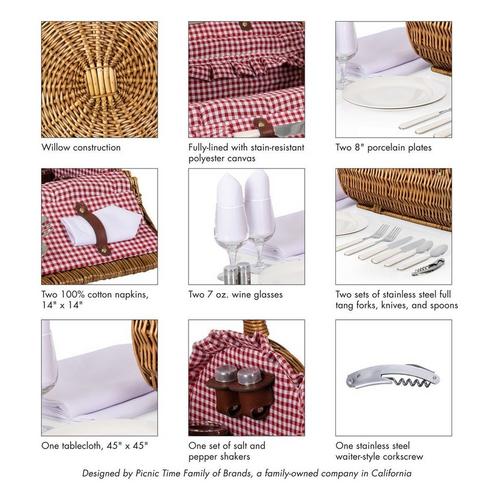 Picnic Time Barrel Picnic Basket - Primary Image