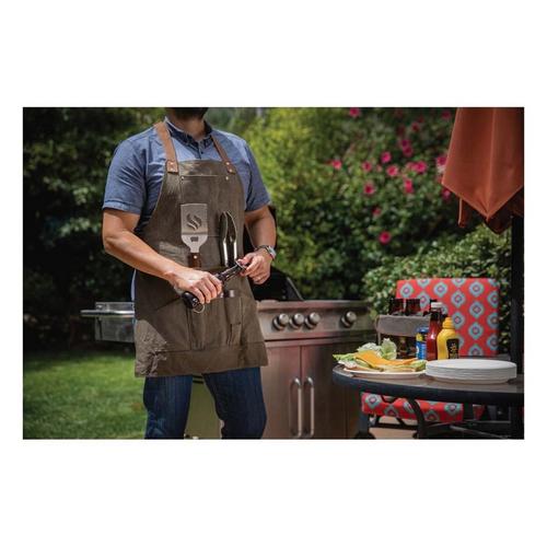 Picnic Time BBQ Apron & Tools & Bottle Opener - Primary Image