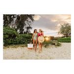 Picnic Time Coronado Canvas and Willow Basket Tote - Thumbnail 6 of 6