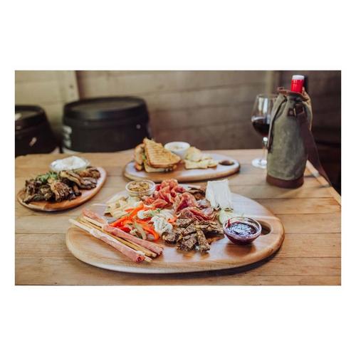 Picnic Time Set of 3 Pebble Shaped Acacia Serving Boards - Primary Image