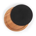 Picnic Time Insignia Acacia and Slate Serving Board & Cheese Tools - Thumbnail 3 of 6