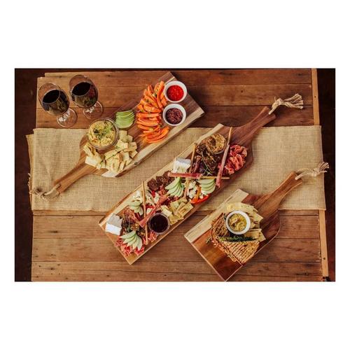 Picnic Time Set of 3 Artisan Serving Planks (18", 24", 30") - Primary Image