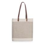 Picnic Time Pinot Jute 3 Bottle Insulated Wine Bag - Thumbnail 1 of 5