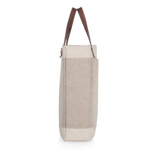 Picnic Time Pinot Jute 2 Bottle Insulated Wine Bag - Primary Image