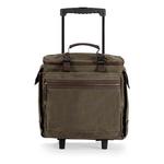 Picnic Time Somm 12 Bottle Insulated Wine Bag & Rolling Cart - Thumbnail 1 of 8