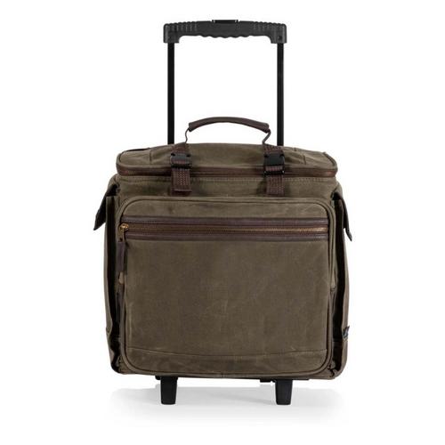 Picnic Time Somm 12 Bottle Insulated Wine Bag & Rolling Cart - Primary Image