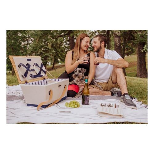 Picnic Time Boardwalk Picnic Basket for 4 - Primary Image