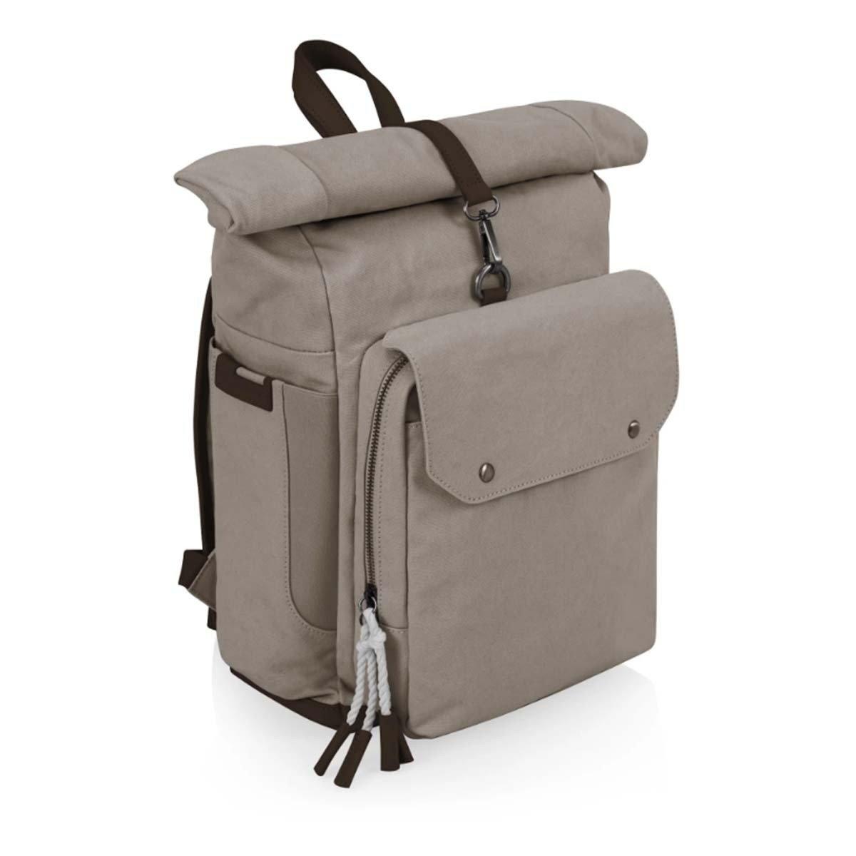 Picnic Time Carmel Roll Top Backpack Cooler - Thumbnail 3