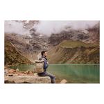 Picnic Time Carmel Roll Top Picnic Backpack Cooler with Utensil Set & Glass Water Bottles - Thumbnail 8 of 8