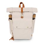 Picnic Time Carmel Roll Top Picnic Backpack Cooler with Utensil Set & Glass Water Bottles - Thumbnail 2 of 9