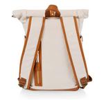 Picnic Time Carmel Roll Top Picnic Backpack Cooler with Utensil Set & Glass Water Bottles - Thumbnail 5 of 9