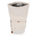 Picnic Time Carmel Roll Top Picnic Backpack Cooler with Utensil Set & Glass Water Bottles - Thumbnail 7 of 9