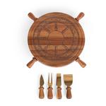 Picnic Time Helmsman Lazy Susan Cheese Board & Tool Set - Thumbnail 4 of 7