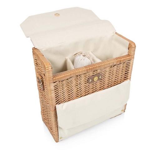 Picnic Time Corsica Grande Wine & Cheese Basket Backpack - Primary Image