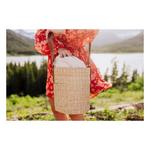 Picnic Time Palermo Insulated Bucket Tote & Leather Straps - Thumbnail 6 of 6