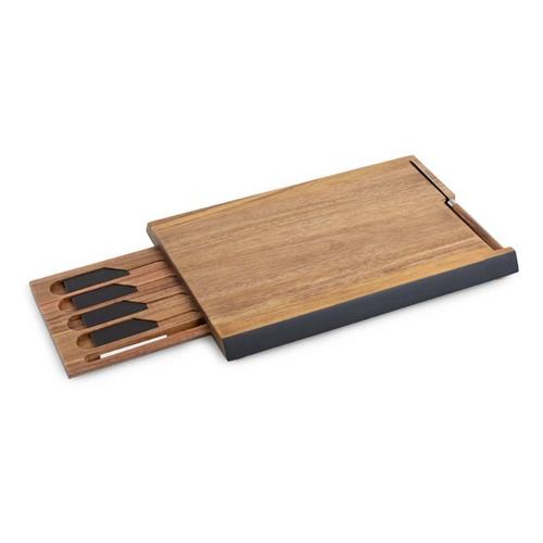 Picnic Time Formaggio Cheese Board and Tools Set - Primary Image