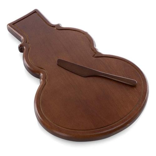 Picnic Time Reversible Snowman Sectioned Serving Tray & Knife - Primary Image