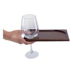 Picnic Time Rectangle Wine Appetizer Plate Set of 4 - Thumbnail 3 of 6