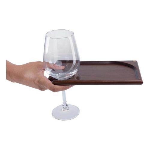 Picnic Time Rectangle Wine Appetizer Plate Set of 4 - Primary Image