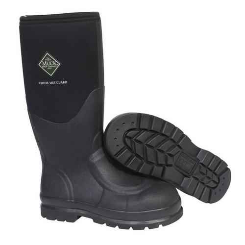 Men's Muck Chore Classic Steel Toe Metatarsal Guard Rubber Boots - Primary Image