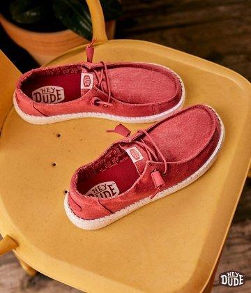 Women's HEYDUDE Wendy Bow Embellishment Loafers