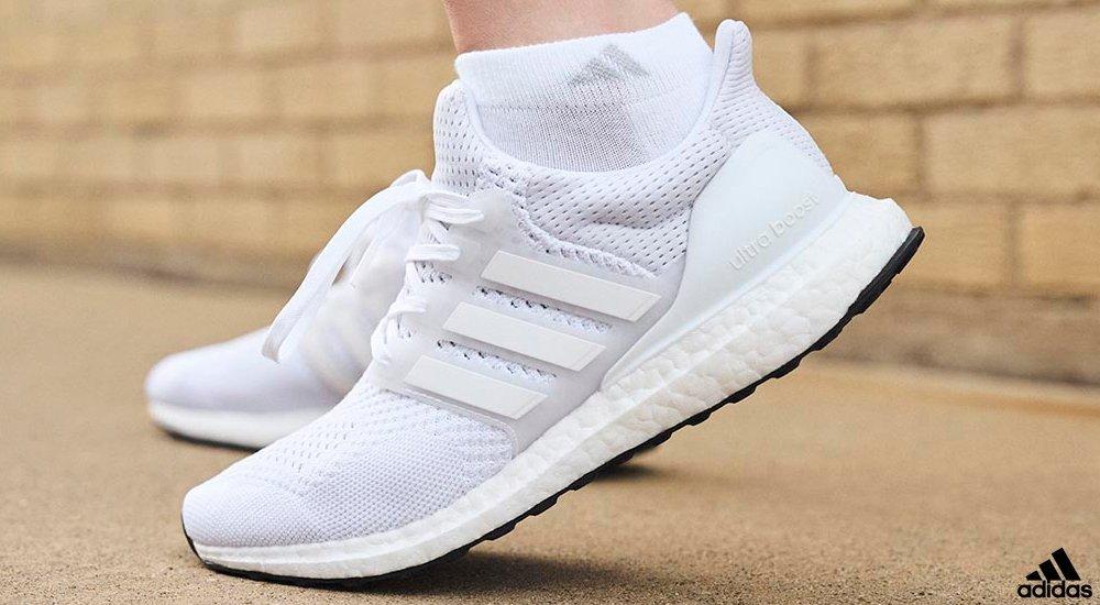 white ultra boost adidas sneakers