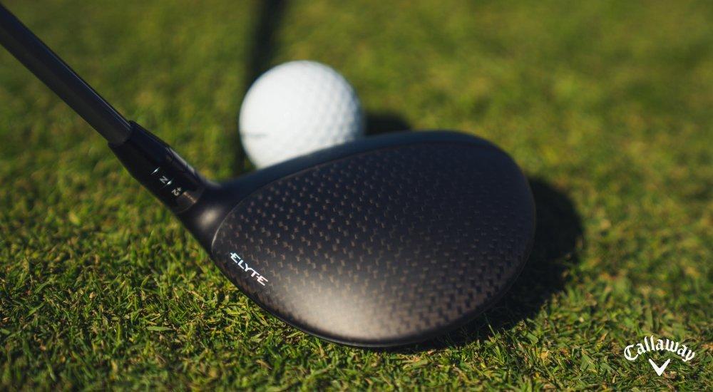 A fairway wood club from the Callaway Elyte collection