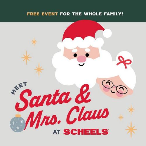 Meet Santa & Mrs. Claus at Johnstown SCHEELS - Primary Image