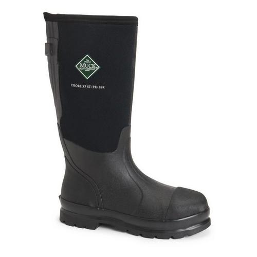Men's Muck Chore Classic Wide Calf Waterproof Steel Toe Rubber Boots - Primary Image