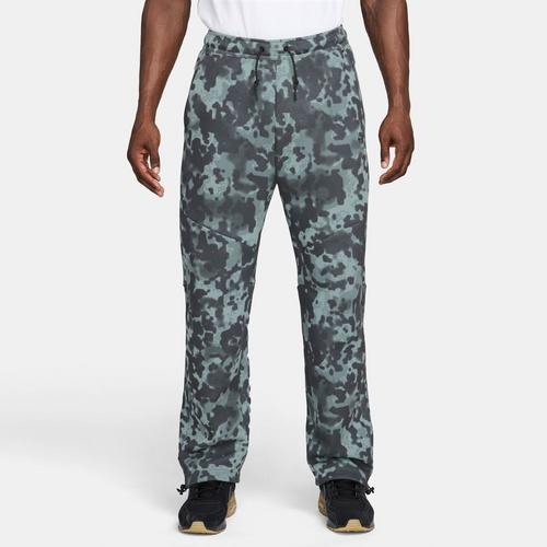 Men's Nike Tech Open-Hem Fleece Camo Pants - Primary Image