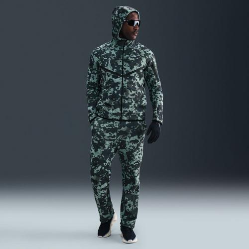 Men's Nike Tech Open-Hem Fleece Camo Pants - Primary Image