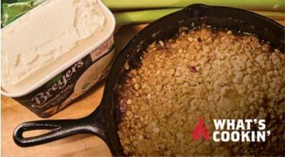 STRAWBERRY RHUBARB CRISP RECIPE