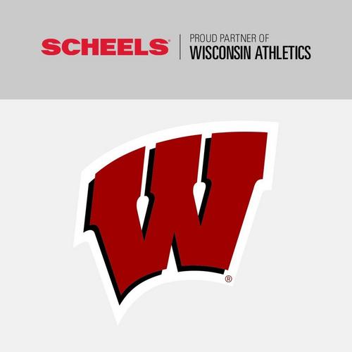 Wincraft Wisconsin Badgers 8"x8" Perfect Cut Decal - Primary Image