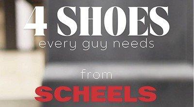 4 Shoes Every Guy Needs