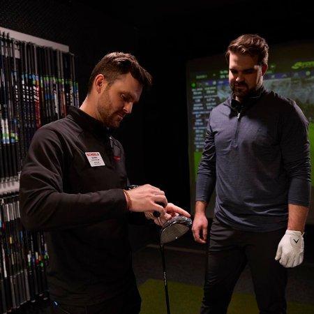Learn more about custom golf club fittings at Scheels