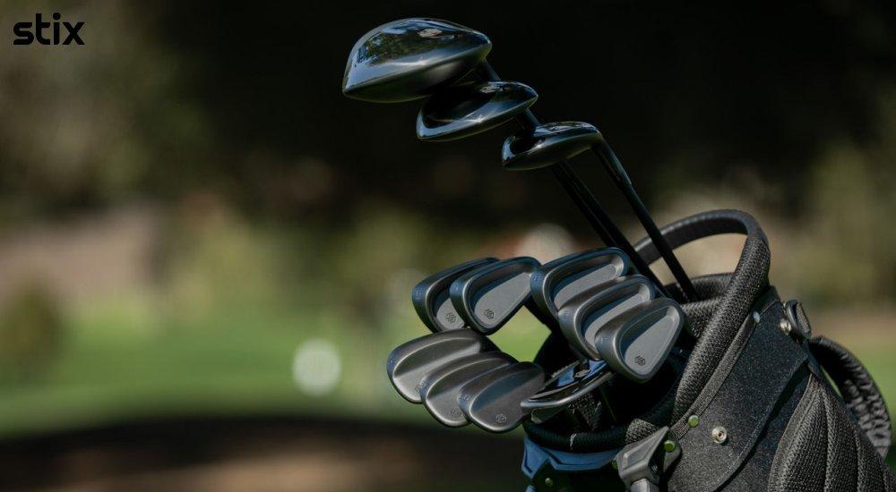 A set of Stix golf clubs