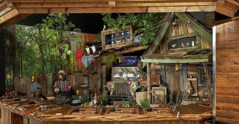 the shooting simulator at Colorado Springs SCHEELS