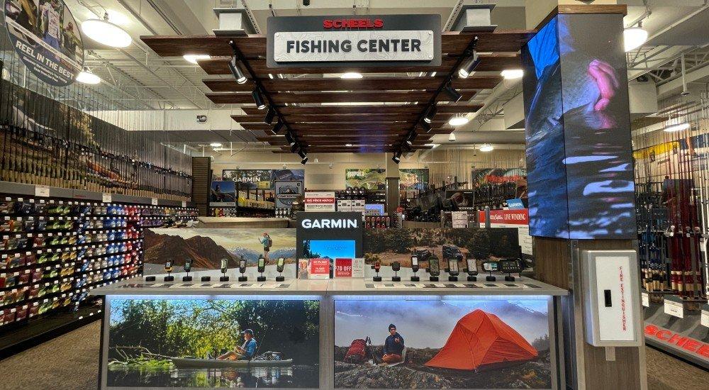 the front of the fishing shop at colorado springs scheels