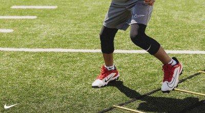 Big Kids' Nike Alpha Menace 4 Shark Molded Football Cleats