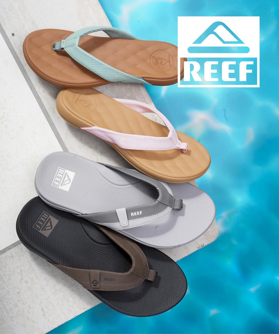 Head to the beach in style with Reef.