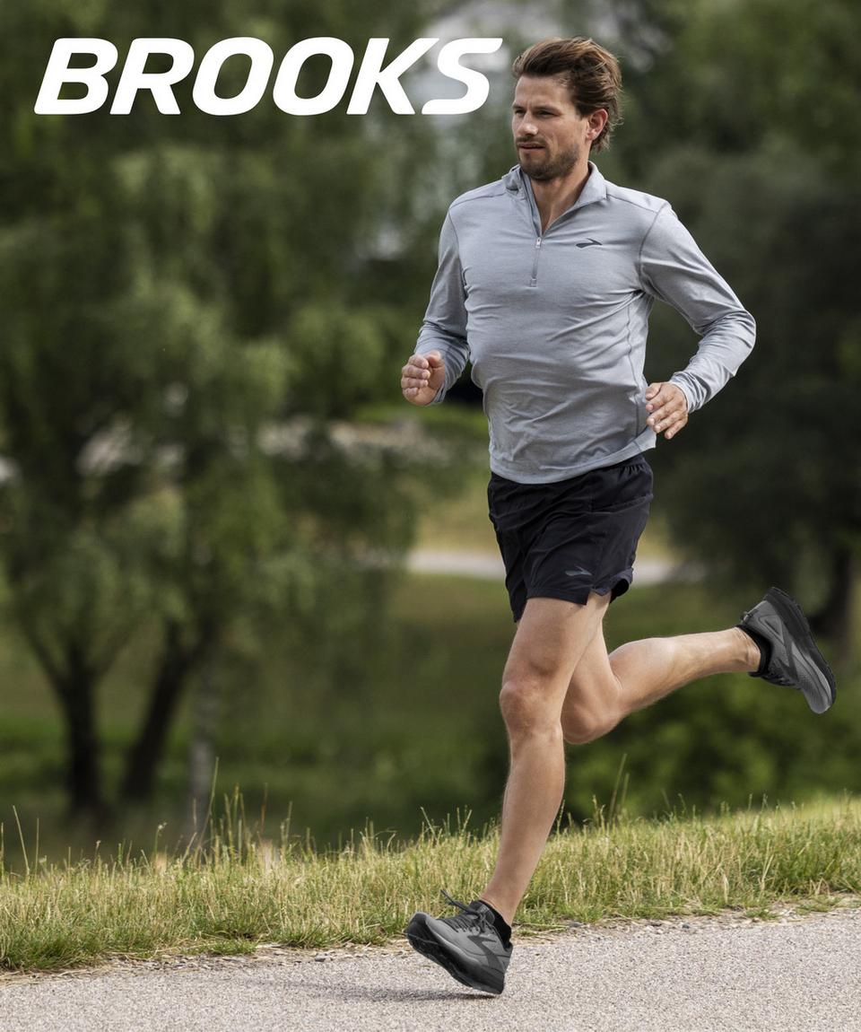 Refresh your run with new sneakers from Brooks.