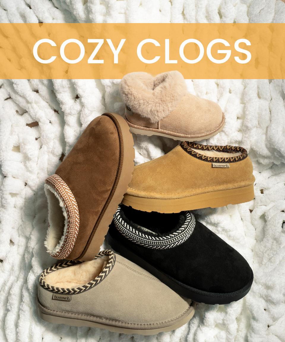 Shop the hottest trend for Fall - cozy cute clogs!